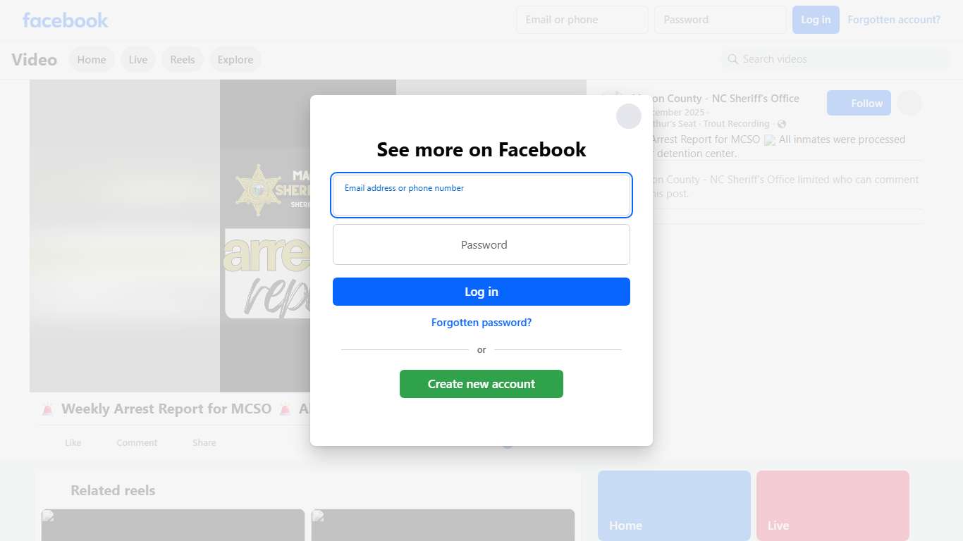 🚨 Weekly Arrest Report for MCSO 🚨 All inmates were processed through our detention center. Macon County - NC Sheriff's Office Facebook